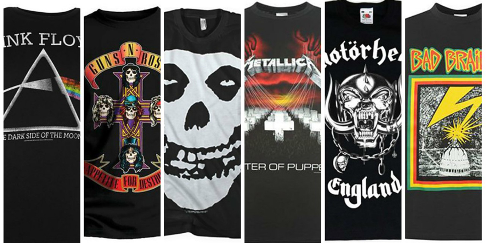 Ini Cara Membedakan Kaos Band Asli dan Palsu